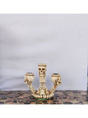Summit Collection Gothic Trio Osuary Graveyard Skulls And Bones